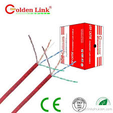 Cáp mạng Cat 5E Golden Link (305M / Cuộn ) - Màuđỏ