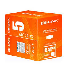 Cáp mạng Cat 5E UPT CCA LB - Link Mầu Cam - Tính theo Cuộn