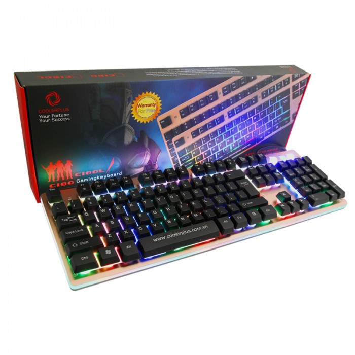 Bàn phím Coolerplus CPK - C180 - LED USB ( Bàn phím dành cho Game thủ )