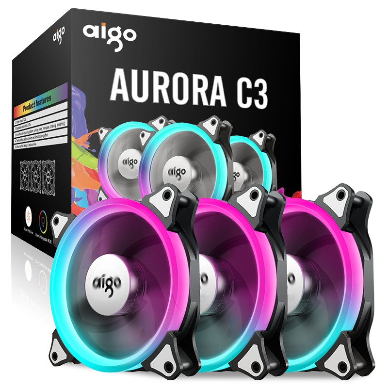 Quạt AIGO AURORA C3 (3PCS/PACK)