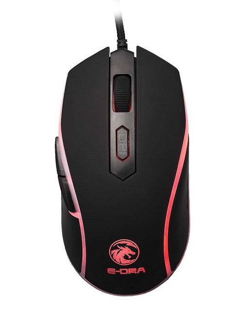 Chuột gaming EDra 610 Led 7 màu