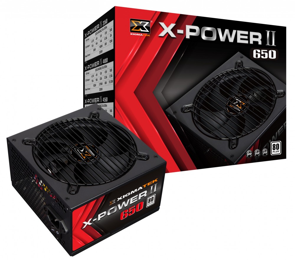 Nguồn máy tính Xigmatek  X - POWER II 650 ( EN42463 ) _ 80 PLUS Công suất thực