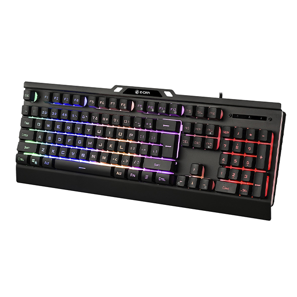 Bàn phím Giả Cơ Gaming Edra EK701 (Black/ Silver)