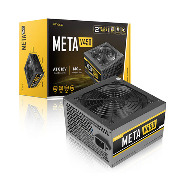 Nguồn ANTEC V450EC, điện áp 230V - Công suất 450W (ANTEC450W)