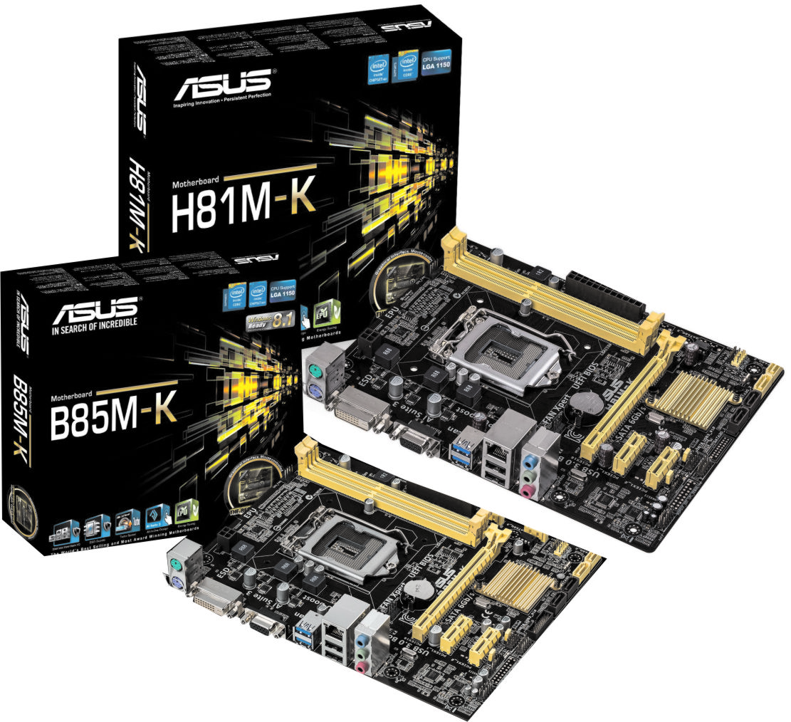Mainboard ASUS H81M - K SK 1150